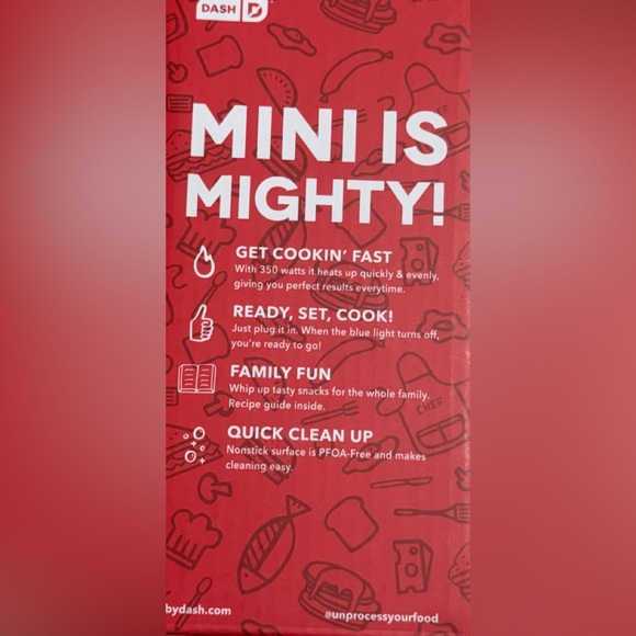 Dash Mini Maker Griddle - Picture 3 of 3